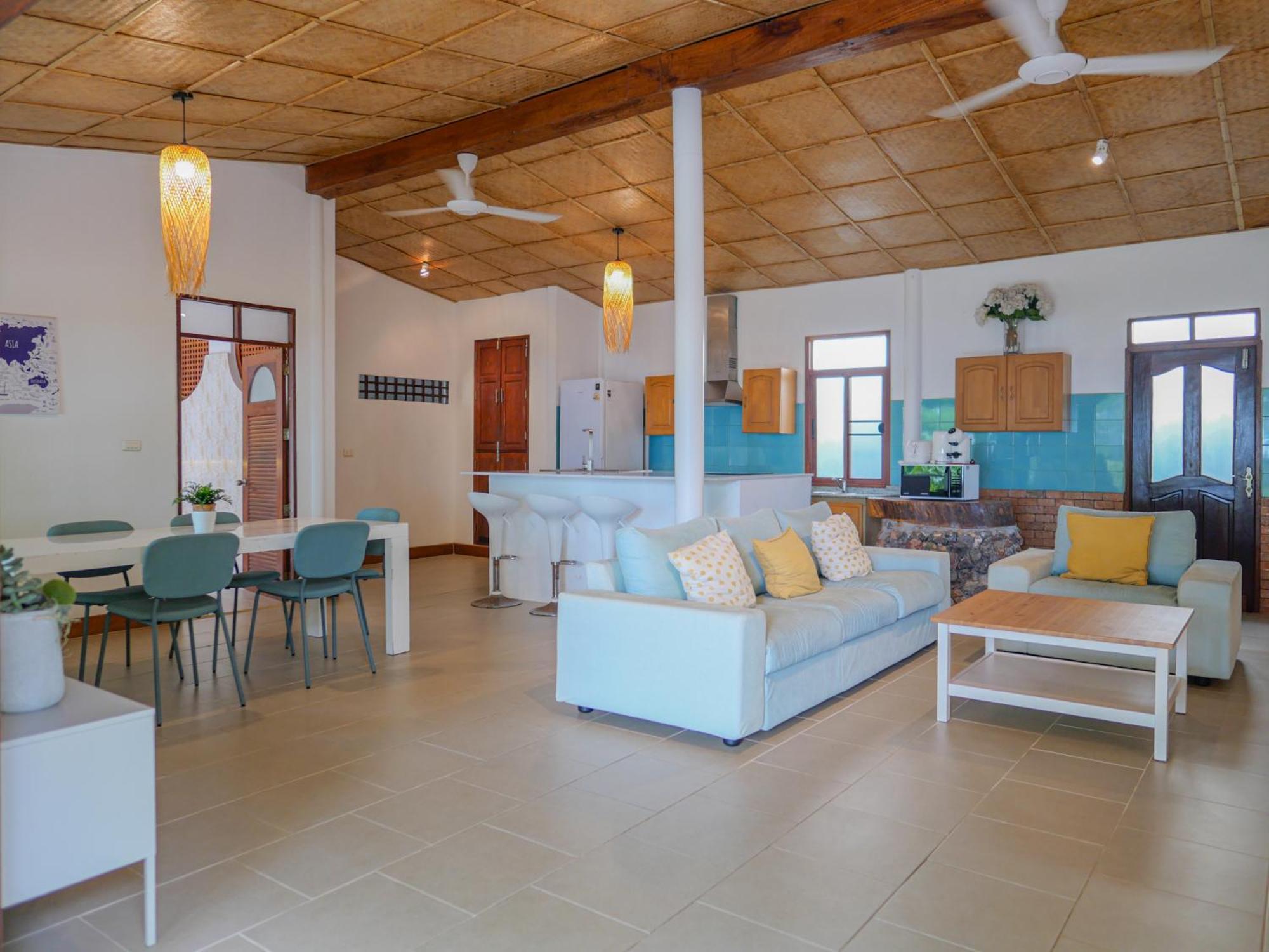 The Wooden Beach House 3Br - Sunset Beach Garden Taling Ngam Beach Exteriör bild