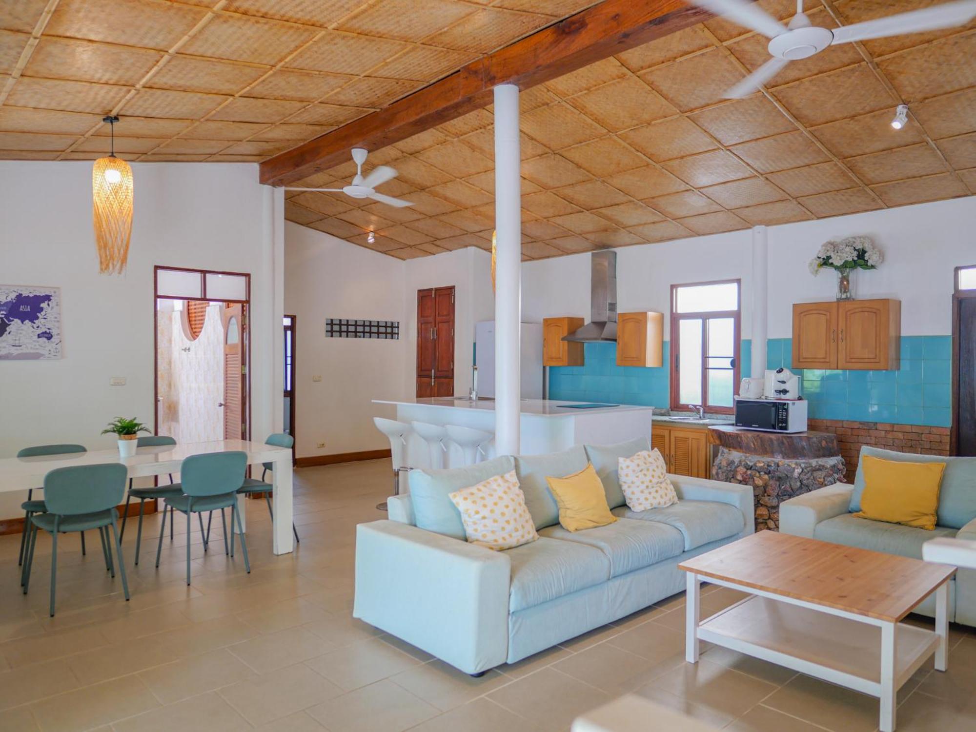 The Wooden Beach House 3Br - Sunset Beach Garden Taling Ngam Beach Exteriör bild