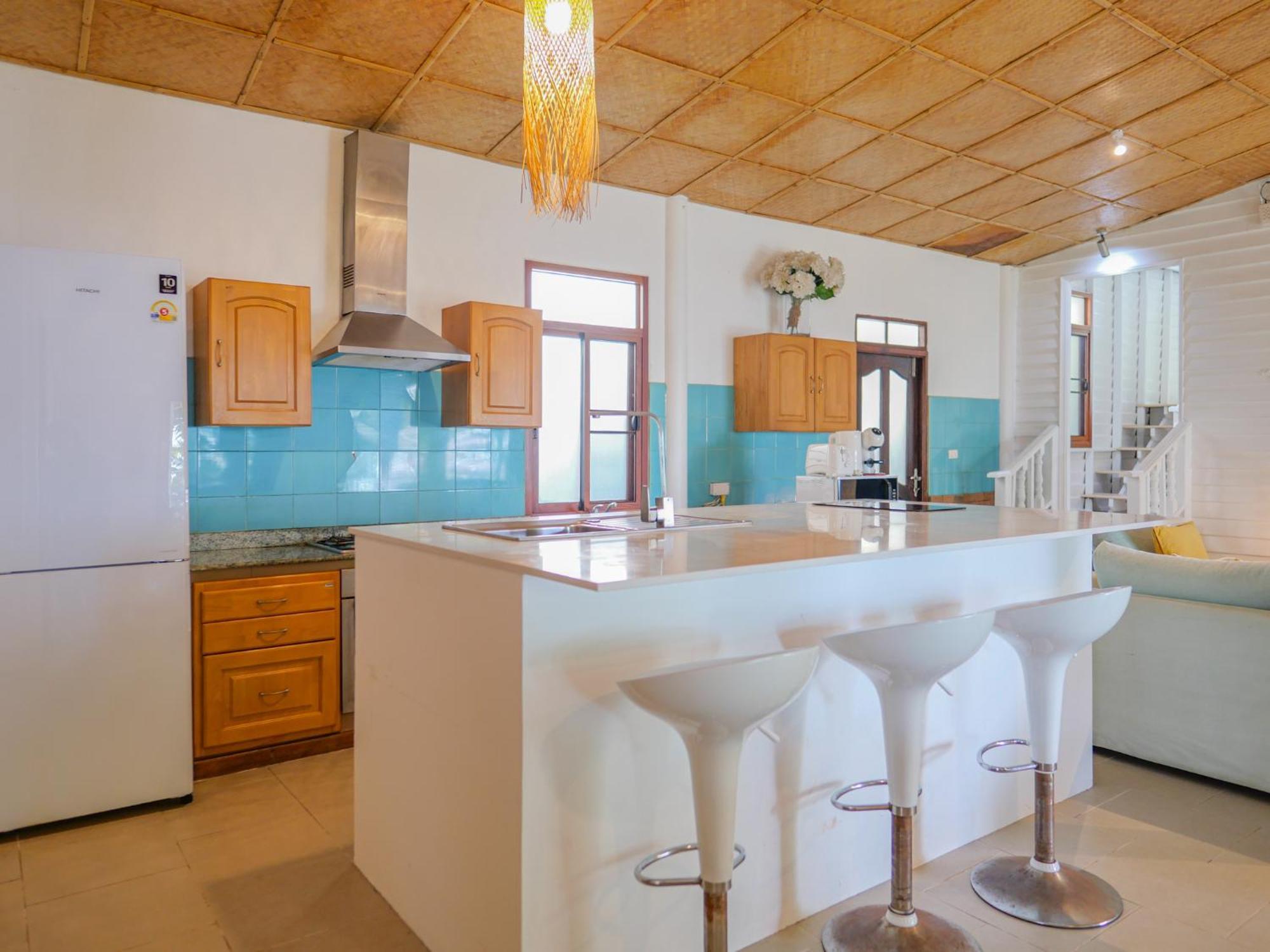 The Wooden Beach House 3Br - Sunset Beach Garden Taling Ngam Beach Exteriör bild
