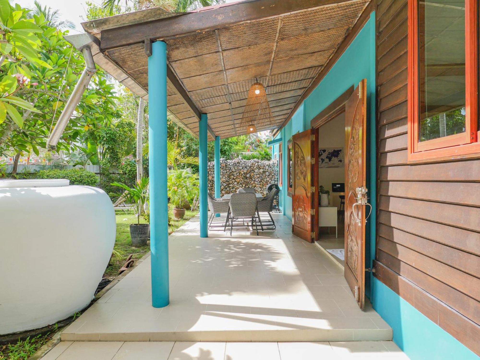 The Wooden Beach House 3Br - Sunset Beach Garden Taling Ngam Beach Exteriör bild