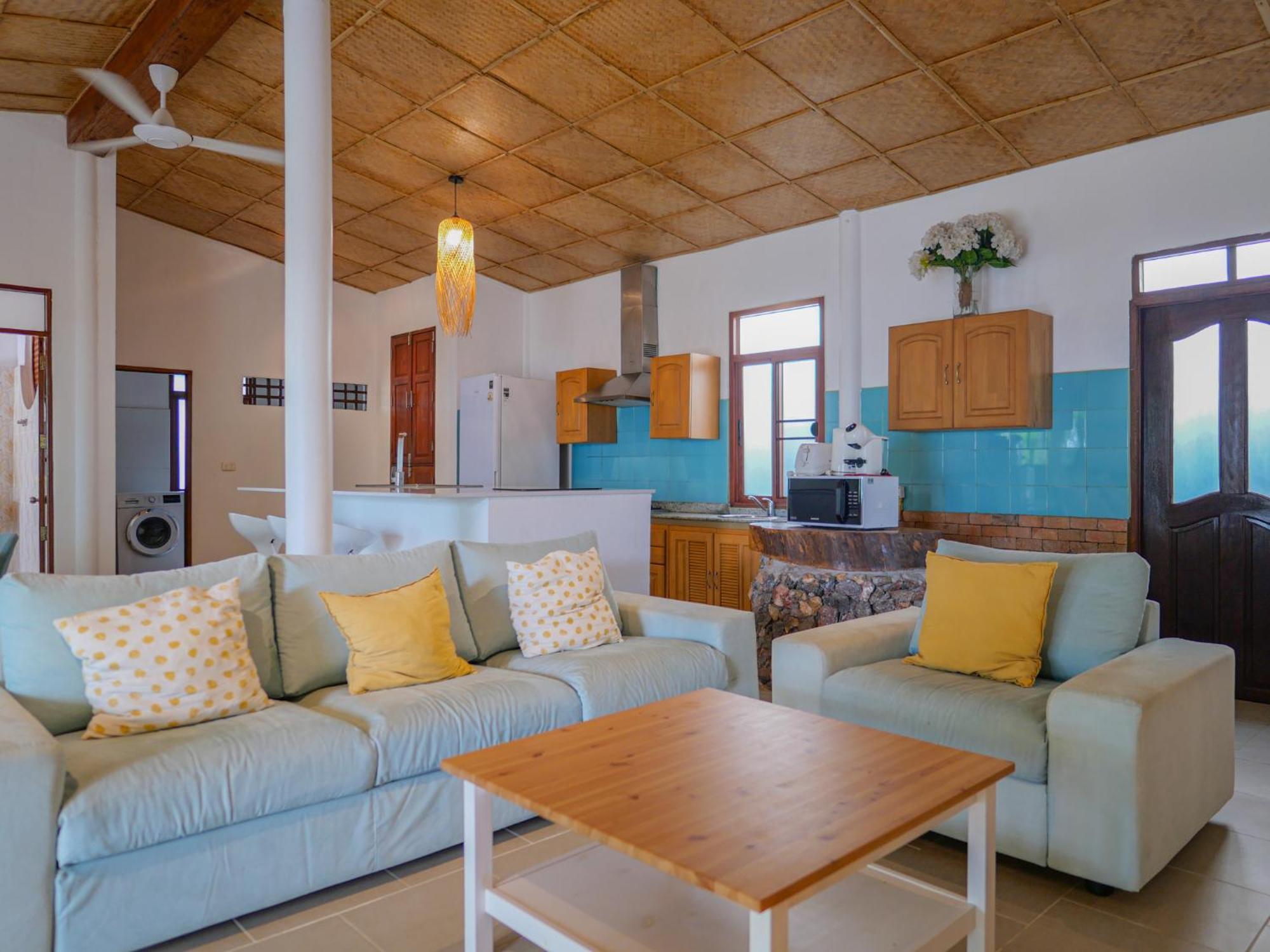The Wooden Beach House 3Br - Sunset Beach Garden Taling Ngam Beach Exteriör bild
